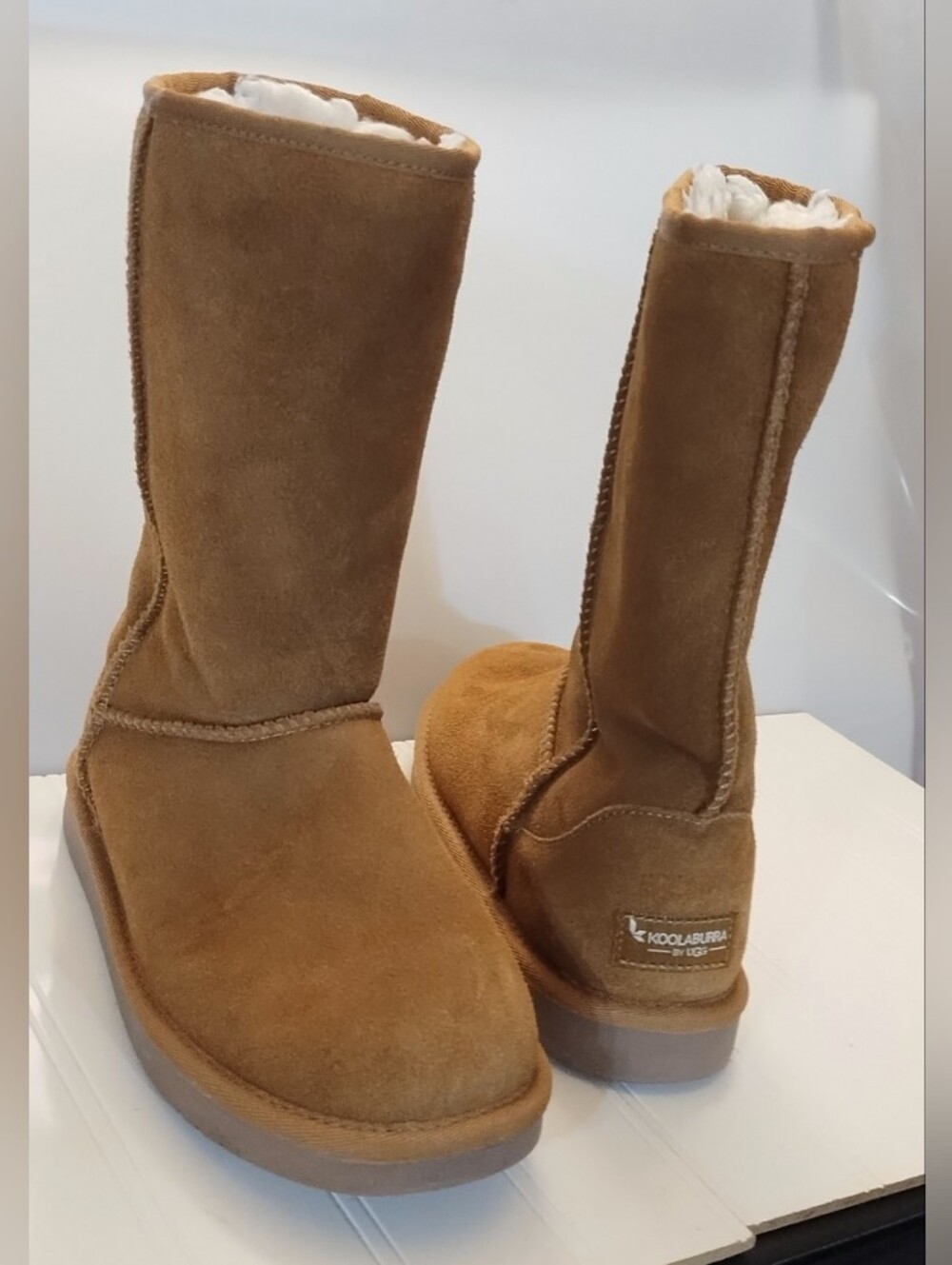 Koolaburra Ugg Boots Chestnut Suede 1020172 Size 4 / Size 5.5 Women's